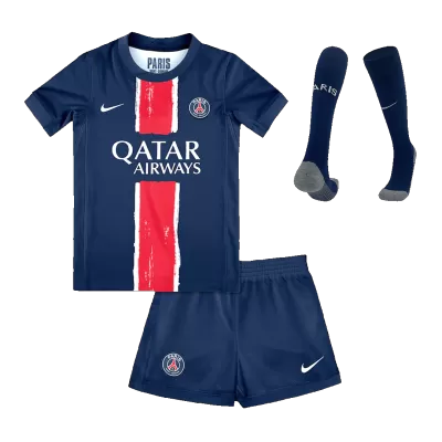 Kid's PSG Home Jersey Full Kit 2024/25 - acejersey