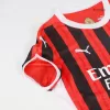 Kid's AC Milan Home Jerseys Kit(Jersey+Shorts) 2024/25 - acejersey