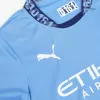 Kid's Manchester City Home Jerseys Kit(Jersey+Shorts) 2024/25 - acejersey