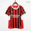 Kid's AC Milan Home Jerseys Kit(Jersey+Shorts) 2024/25 - acejersey