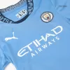 Kid's Manchester City Home Jerseys Kit(Jersey+Shorts) 2024/25 - acejersey