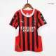 Kid's AC Milan Home Jerseys Kit(Jersey+Shorts) 2024/25 - acejersey