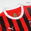 Kid's AC Milan Home Jerseys Kit(Jersey+Shorts) 2024/25 - acejersey