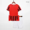 Kid's AC Milan Home Jerseys Kit(Jersey+Shorts) 2024/25 - acejersey