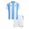 Kid's Argentina Home Jerseys Kit(Jersey+Shorts) Copa América 2024 - acejersey