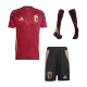 Men's Belgium Home Jersey Full Kit Euro 2024 - acejersey
