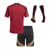 Kid's Belgium Home Jersey Full Kit Euro 2024 - acejersey