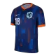 Men's Netherlands MALEN #18 Away Soccer Jersey Euro 2024 - acejersey