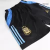 Argentina Pre-Match Soccer Shorts Copa América 2024 - acejersey