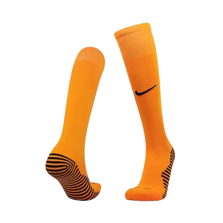 Netherlands Home Soccer Socks Euro 2024 For Adults - acejersey