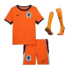 Kid's Netherlands Home Jersey Full Kit Euro 2024 - acejersey