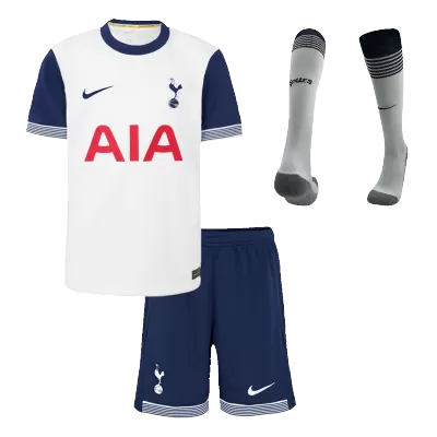 Kid's Tottenham Hotspur Home Jersey Full Kit 2024/25 - acejersey