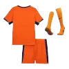 Kid's Netherlands Home Jersey Full Kit Euro 2024 - acejersey