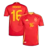 Spain RODRIGO #16 Home Soccer Jersey Euro 2024 - Player Version - acejersey