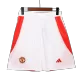 Manchester United Home Soccer Shorts 2024/25 - acejersey