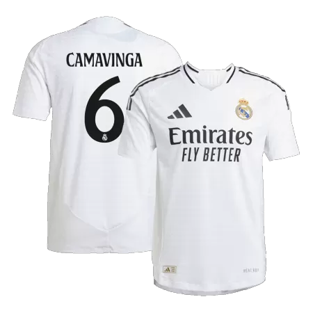 Real Madrid CAMAVINGA #6 Home Soccer Jersey 2024/25 - Player Version - acejersey