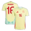 Spain RODRIGO #16 Away Soccer Jersey Euro 2024 - Player Version - acejersey