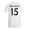 Real Madrid ARDA GÜLER #15 Home Soccer Jersey 2024/25 - Player Version - acejersey