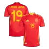 Spain LAMINE YAMAL #19 Home Soccer Jersey Euro 2024 - Player Version - acejersey