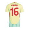 Spain RODRIGO #16 Away Soccer Jersey Euro 2024 - Player Version - acejersey