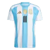 Men's Argentina DI MARIA #11 Home Soccer Jersey 2024 - acejersey