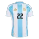 Argentina L.MARTÍNEZ #22 Home Soccer Jersey Copa América 2024 - Player Version - acejersey