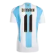 Men's Argentina DI MARIA #11 Home Soccer Jersey 2024 - acejersey