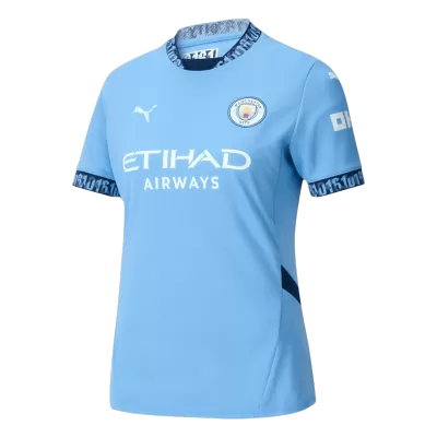 Women's Manchester City Home Soccer Jersey 2024/25 - acejersey