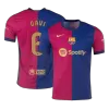 Barcelona GAVI #6 Home Soccer Jersey 2024/25 - Player Version - acejersey