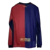 Men's Barcelona Home Long Sleeve Soccer Jersey 2024/25 - acejersey