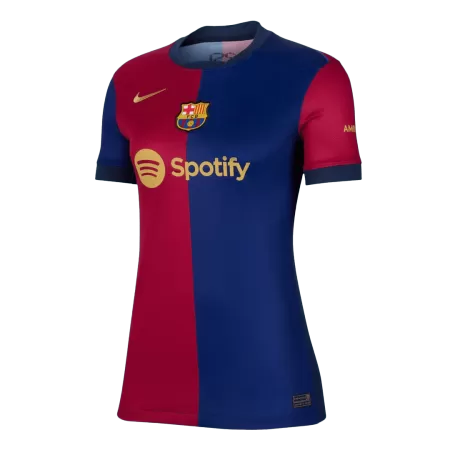 Women's Barcelona Home Soccer Jersey 2024/25 - acejersey