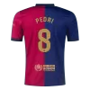 Men's Barcelona PEDRI #8 Home Soccer Jersey 2024/25 - acejersey