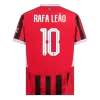 Men's AC Milan RAFA LEÃO #10 Home Soccer Jersey 2024/25 UCL - acejersey