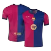 Barcelona Home Soccer Jersey 2024/25 - Player Version (Spotify Logo Without Text) - acejersey