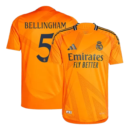 Real Madrid BELLINGHAM #5 Away Soccer Jersey 2024/25 - Player Version - acejersey