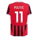 AC Milan PULISIC #11 Home Soccer Jersey 2024/25 - Player Version - acejersey