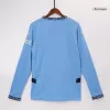 Men's Manchester City Home Long Sleeve Soccer Jersey 2024/25 - acejersey