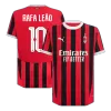 AC Milan RAFA LEÃO #10 Home Soccer Jersey 2024/25 UCL - Player Version - acejersey