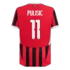 AC Milan PULISIC #11 Home Soccer Jersey 2024/25 UCL - Player Version - acejersey