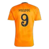 Men's Real Madrid MBAPPÉ #9 Away Soccer Jersey 2024/25 - acejersey