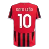 AC Milan RAFA LEÃO #10 Home Soccer Jersey 2024/25 - Player Version - acejersey