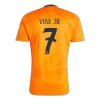 Men's Real Madrid VINI JR. #7 Away Soccer Jersey 2024/25 - acejersey