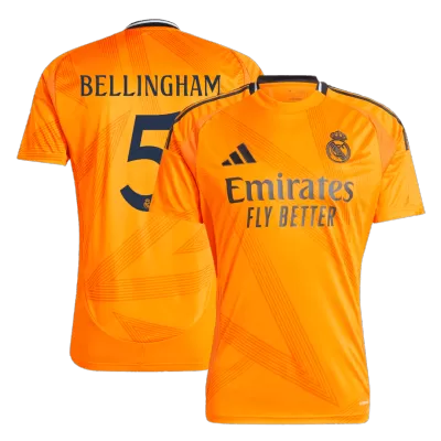 Men's Real Madrid BELLINGHAM #5 Away Soccer Jersey 2024/25 - acejersey