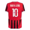 AC Milan RAFA LEÃO #10 Home Soccer Jersey 2024/25 UCL - Player Version - acejersey