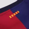 Men's Barcelona Home Long Sleeve Soccer Jersey 2024/25 - acejersey