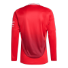 Men's Manchester United Home Long Sleeve Soccer Jersey 2024/25 - acejersey