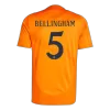 Real Madrid BELLINGHAM #5 Away Soccer Jersey 2024/25 - Player Version - acejersey