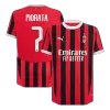 AC Milan MORATA #7 Home Soccer Jersey 2024/25 UCL - Player Version - acejersey