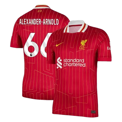 Men's Liverpool ALEXANDER-ARNOLD #66 Home Soccer Jersey 2024/25 - acejersey