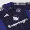 Manchester United Away Soccer Jersey 2024/25 - Player Version - acejersey